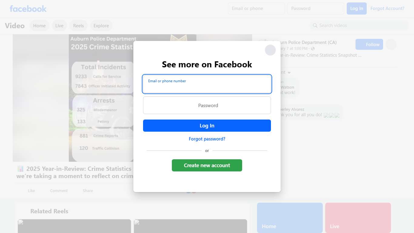 📊 2025 Year-in-Review: Crime Statistics Snapshot As we move into 2026, we’re taking a moment to reflect on crime and activity data from the full year of 2025 in Auburn. 2025 by the numbers: • 9,233 Calls for Service • 7,843 Officer-Initiated Activities • 325 Misdemeanor Arrests • 133 Felony Arrests • 881 Crime Reports These figures reflect a full year of patrol activity, investigations, traffic enforcement, and proactive policing efforts across our community. Officer-initiated activity highlight